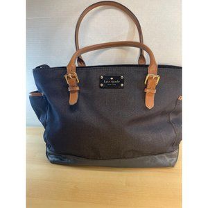Kate Spade Denim/Leather Diaper Bag